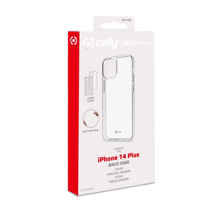 Funda Gel CELLY 6.7" para iPhone 14 Plus (GELSKIN1026)