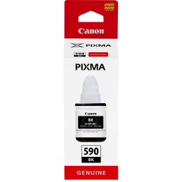 Botella de Tinta Canon GI-590 Negro 135ml (1603C001AA)