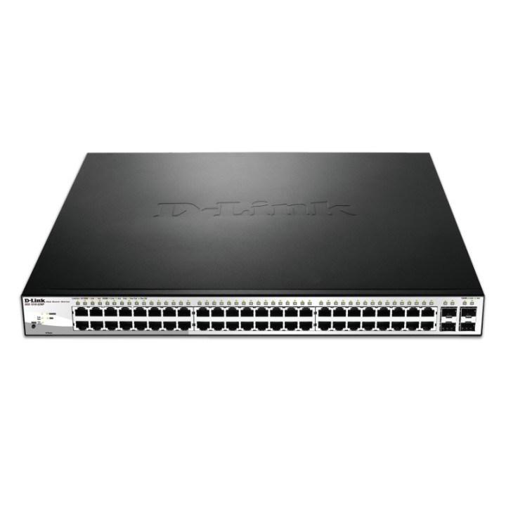 Switch D-Link 48xRJ45 GbE 4xSFP PoE (DGS-1210-52MP/E)