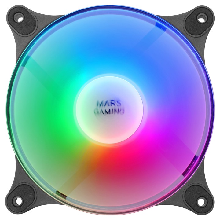 Ventilador Mars Gaming 120mm FRGB Kit 2 Negro (MFDUO)