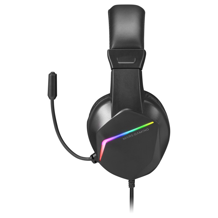 Auric+Micro Mars Gaming FRGB 3.5mm USB-A Negros (MH122)
