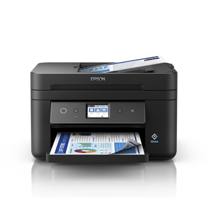 Multif Epson WF-2885DWF A4 Color Fax Negra (C11CG28408)
