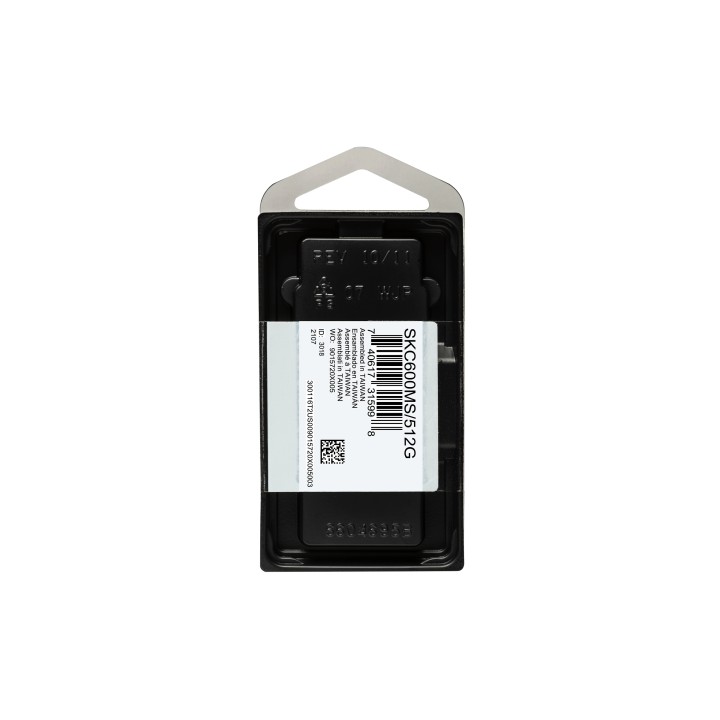 SSD Kingston KC600 512Gb mSATA 3D (SKC600MS/512G)