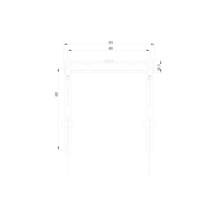 Soporte Pared EQUIP Fijo 32"-55" 55Kg Slim (EQ650363)