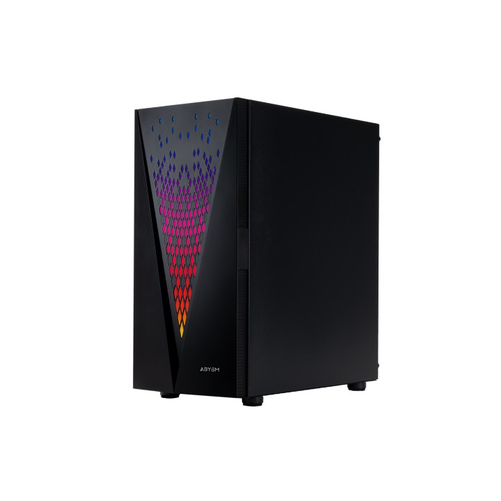 Caja Abysm Danube Kolpa ARGB ATX Negra (AB812109)
