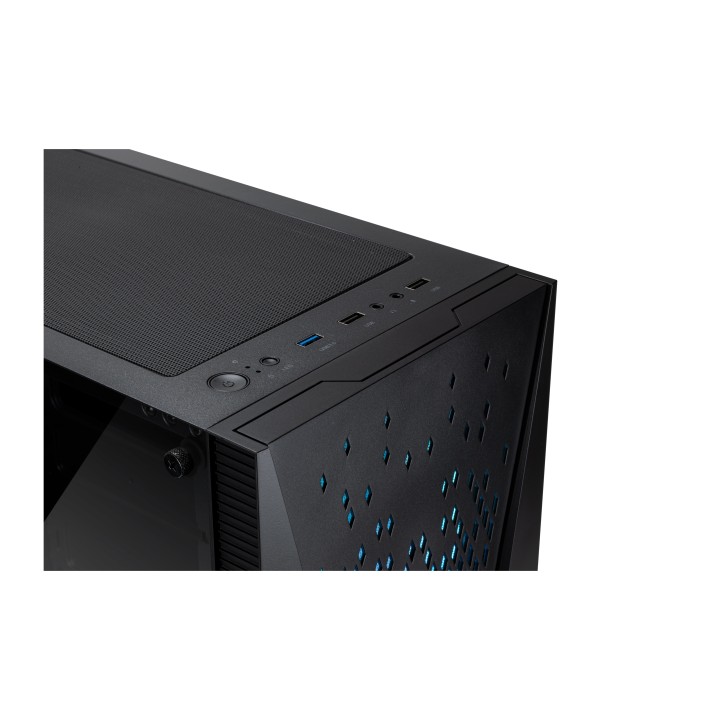 Caja Abysm Danube Kolpa ARGB ATX Negra (AB812109)