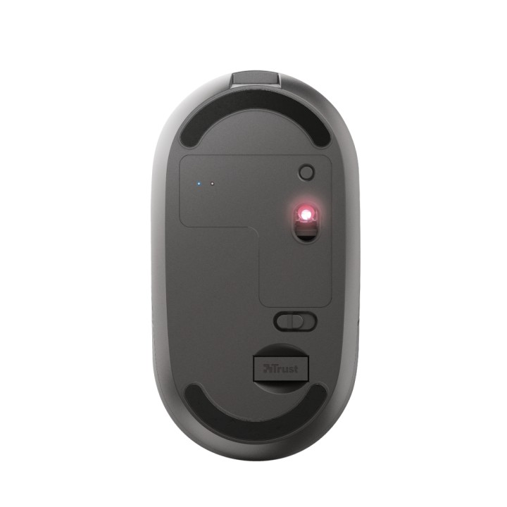 Ratón Trust Puck Óptico RF Bluetooth Negro (24059)