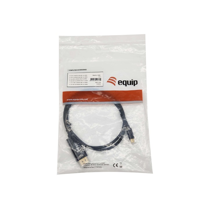 Cable EQUIP USB-C/M a DP/M 1m Negro (EQ133426)