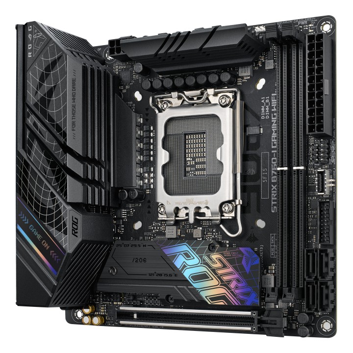 ASUS ROG STRIX B760-I GAMING WIFI:(1700) 2DDR4 Mini-ITX