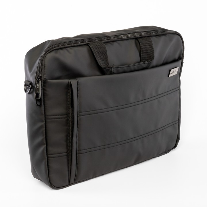 Maletín NILOX Style 15.6" Poliéster Negro (NXB021)