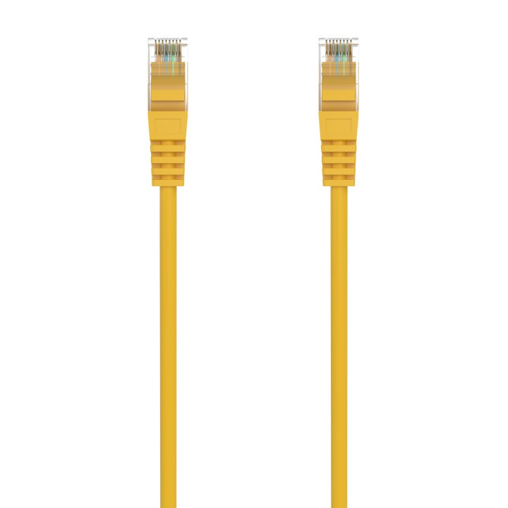 Cable AISENS RJ45 Cat.6a U/UTP 50cm Amarilo (A145-0565)