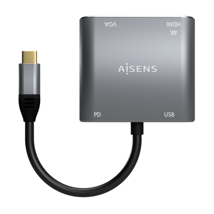 Adaptador AISENS USB-C a USB-A/C/VGA/HDMI (A109-0626)