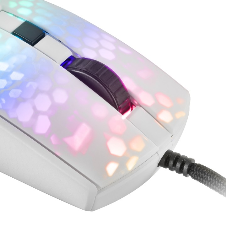 Ratón Mars Gaming Óptico 12800dpi Blanco (MMRW)