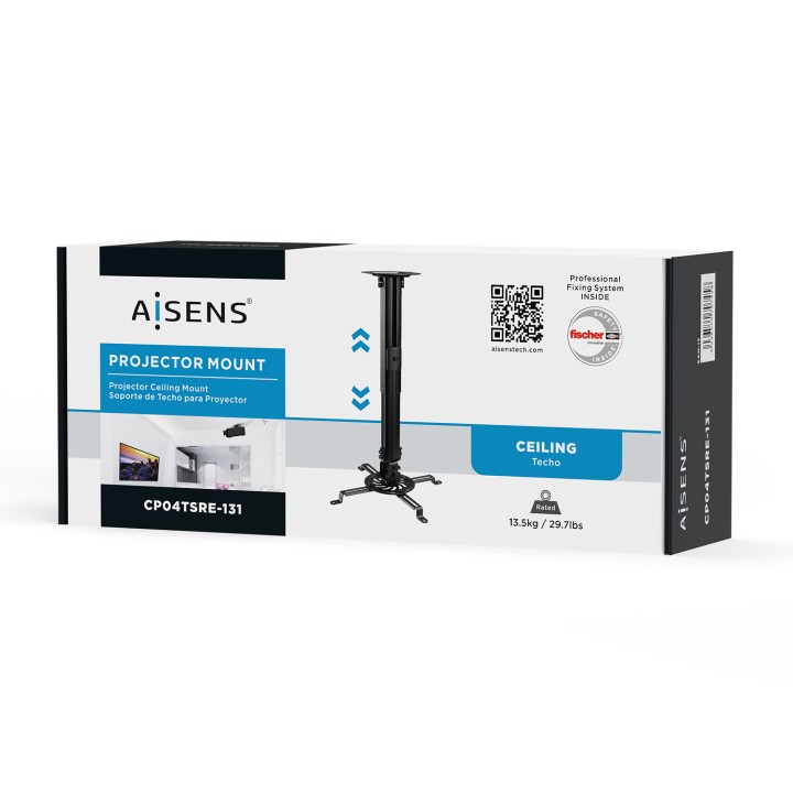 Soporte AISENS Techo Extensible Negro (CP04TSRE-131)