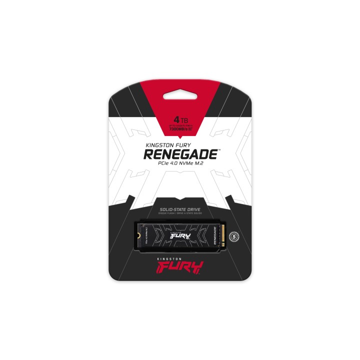 SSD Kingston Fury 4Tb M.2 2280 PCIe NVMe (SFYRD/4000G)