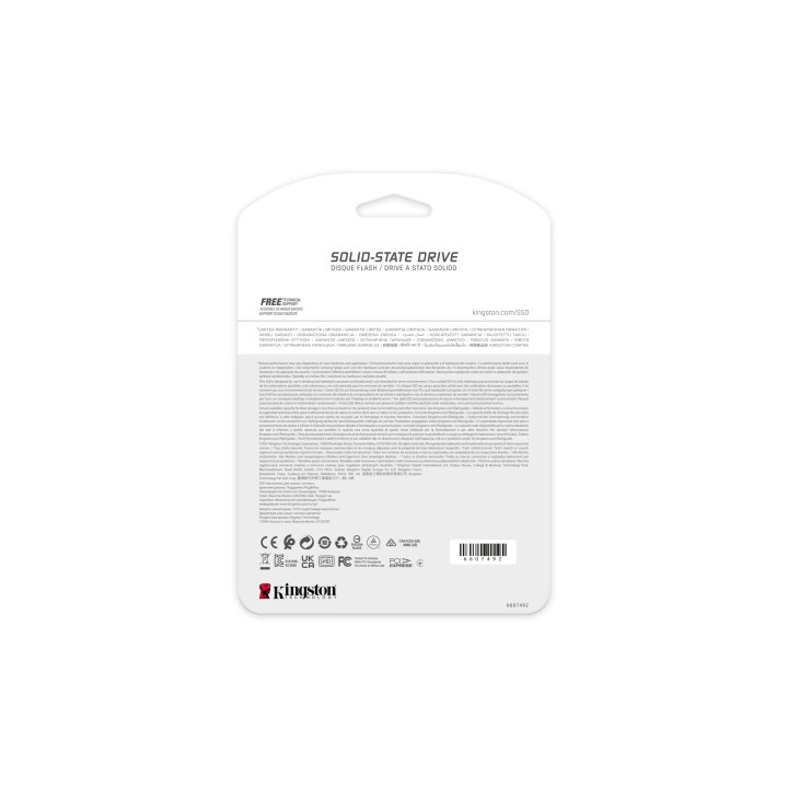 SSD Kingston Fury 4Tb M.2 2280 PCIe NVMe (SFYRD/4000G)