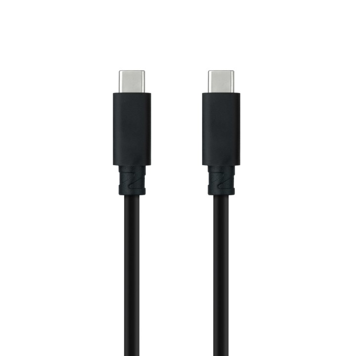 Nanocable USB-C/M a USB-C/M 1.5m Negro(10.01.4101-L150)