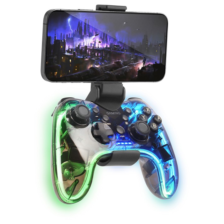GamePad Mars Gaming USB Bluetooth 5.0 PS3 Negro (MGPBT)