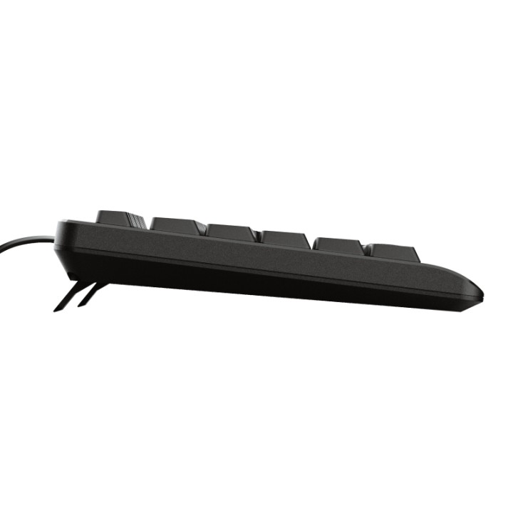 Teclado Trust TK-150 Silent USB 2.0 Negro (23982)