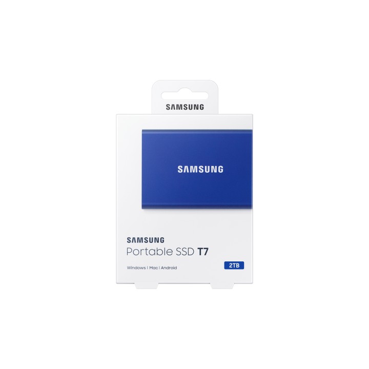 SSD Samsung T7 2Tb USB-C 3.1 Azul Indigo (MU-PC2T0H/WW)