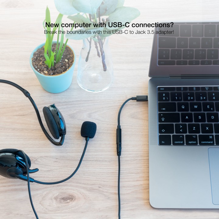 Adaptador Nanocable USB-C a Jack 3.5mm (10.24.1205)