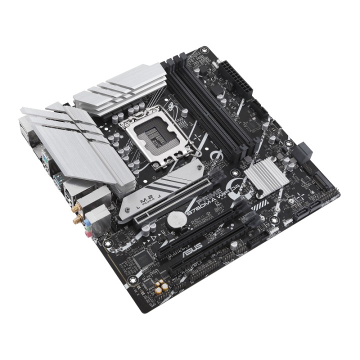 ASUS PRIME B760M-A WiFi D4:(1700) 4DDR4 HDMI mATX WiFi
