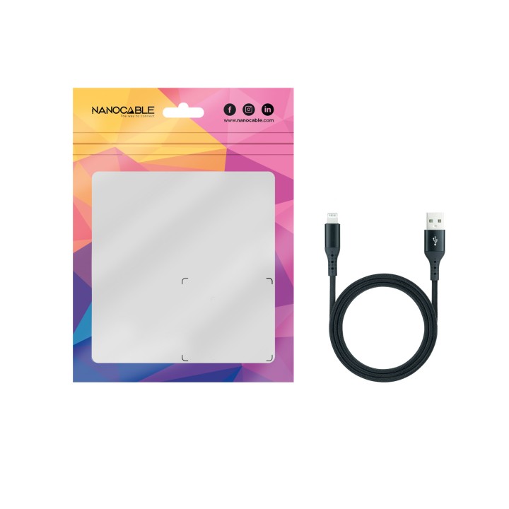 Nanocable Lightning/M a USB-A/M 1m (10.10.0401-COBK)