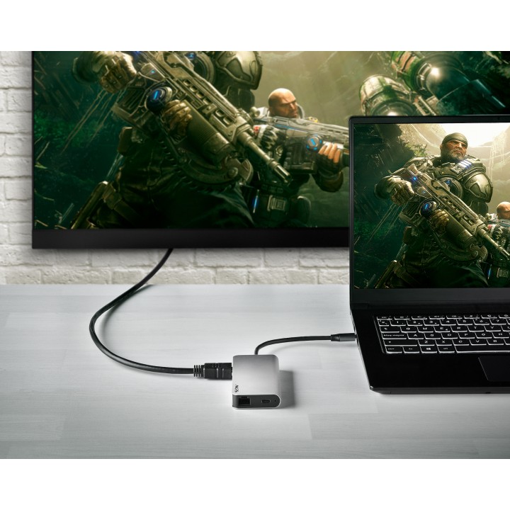 Docking NGS 8en1 USB-C Aluminio (WONDERDOCK8)