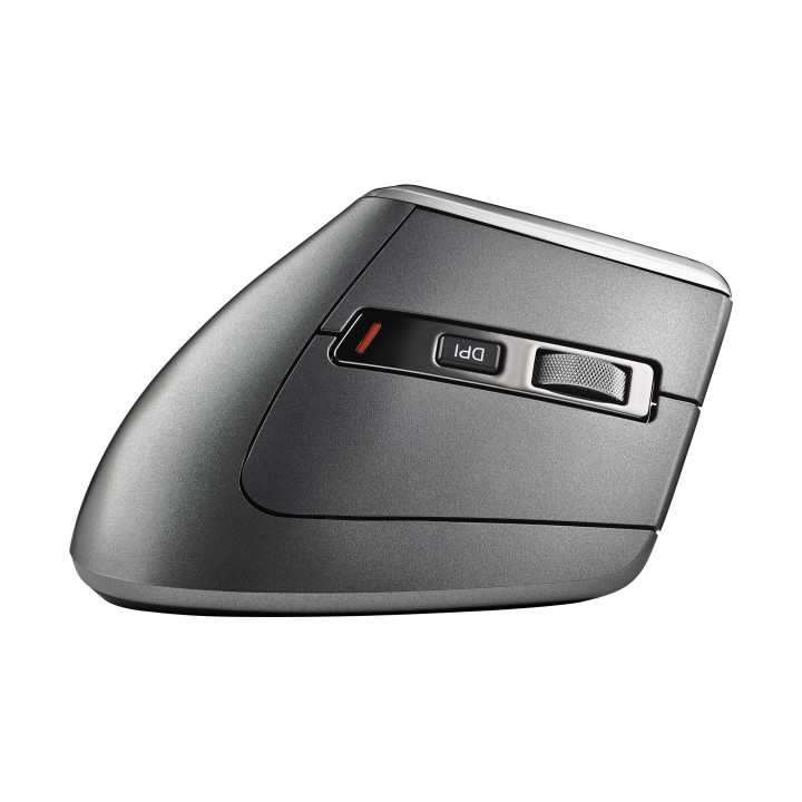 Ratón Vertical NGS Óptico RF BT 3200dpi Negro(EVOKARMA)