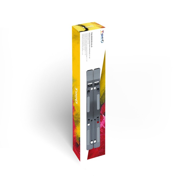 Soporte TooQ 15" Pórtatil/Tablet Gris (TQLRS0035-AL-G)