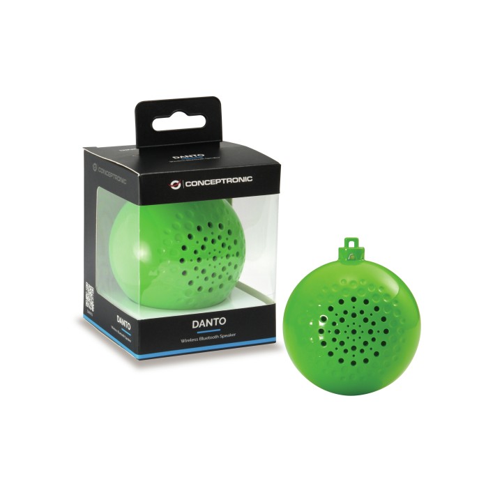 Altavoz CONCEPTRONIC BT Bola Navidad Verde (DANTO01G)