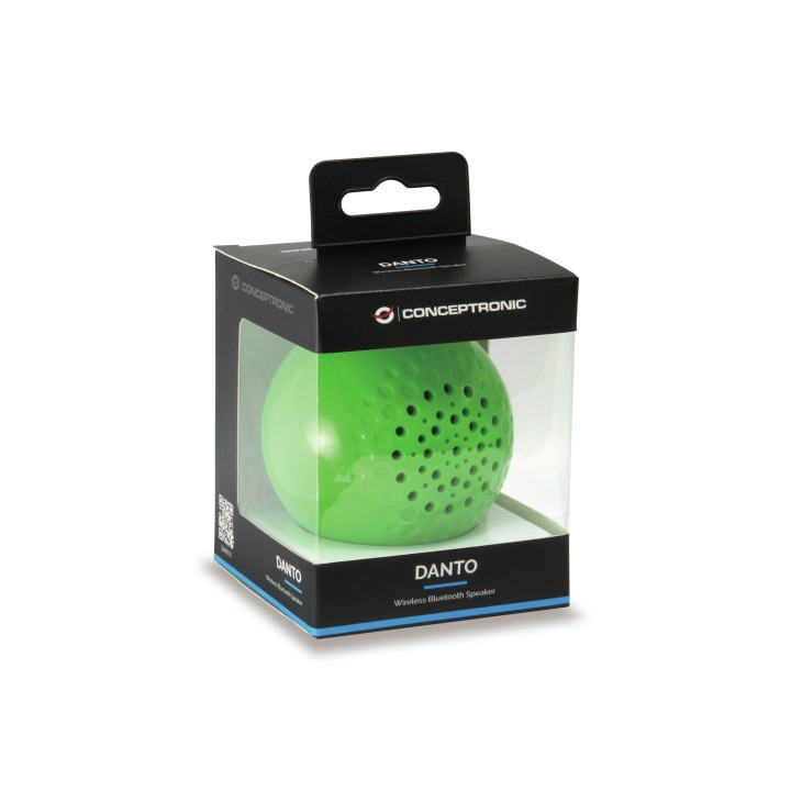 Altavoz CONCEPTRONIC BT Bola Navidad Verde (DANTO01G)