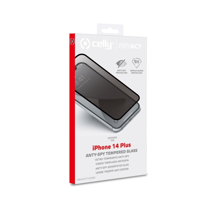 Protector de Pantalla CELLY iPhone 14+ (PRIVACYF1026BK)