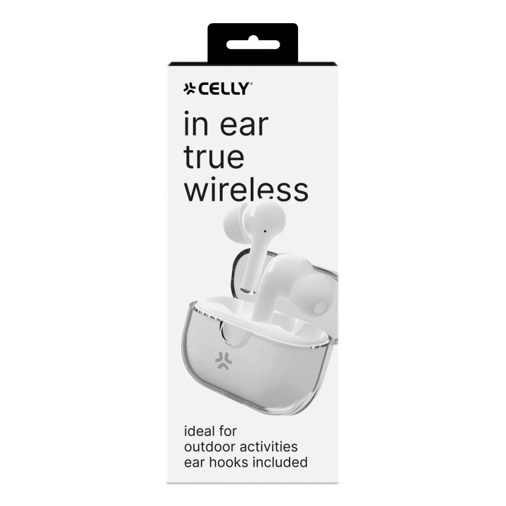 Auriculares CELLY TWS Intraurales BT Blancos (CLEARWH)