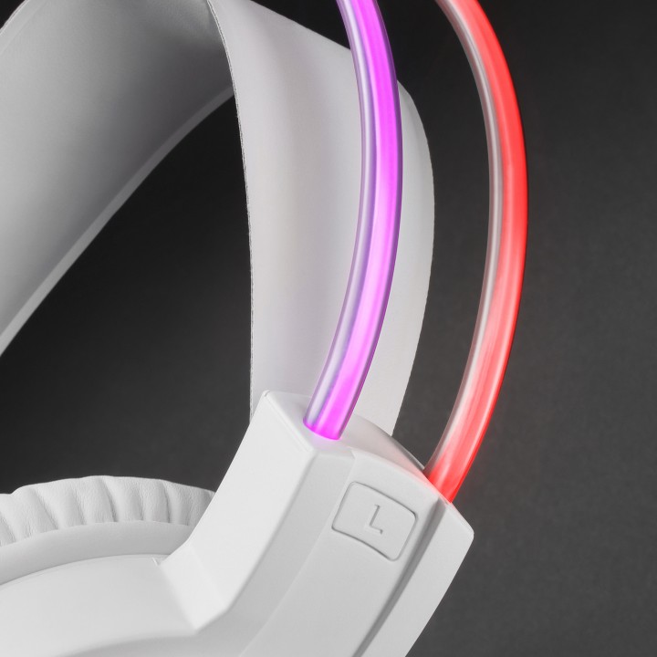 Auric+Micro Mars Gaming RGB Flow 3.5mm Blancos (MHRGBW)