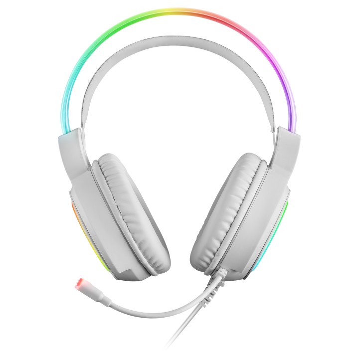 Auric+Micro Mars Gaming RGB Flow 3.5mm Blancos (MHRGBW)