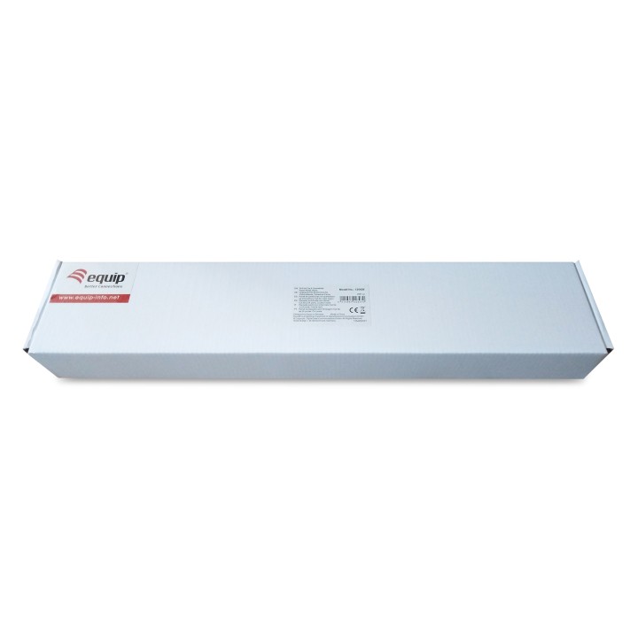 Patch Panel EQUIP 24p Cat.6 1U Negro (EQ135426)