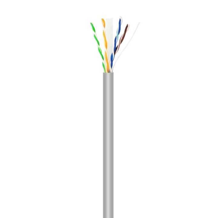 Cable AISENS RJ45 Cat.6 CCA UTP 100m Gris (A135-0660)