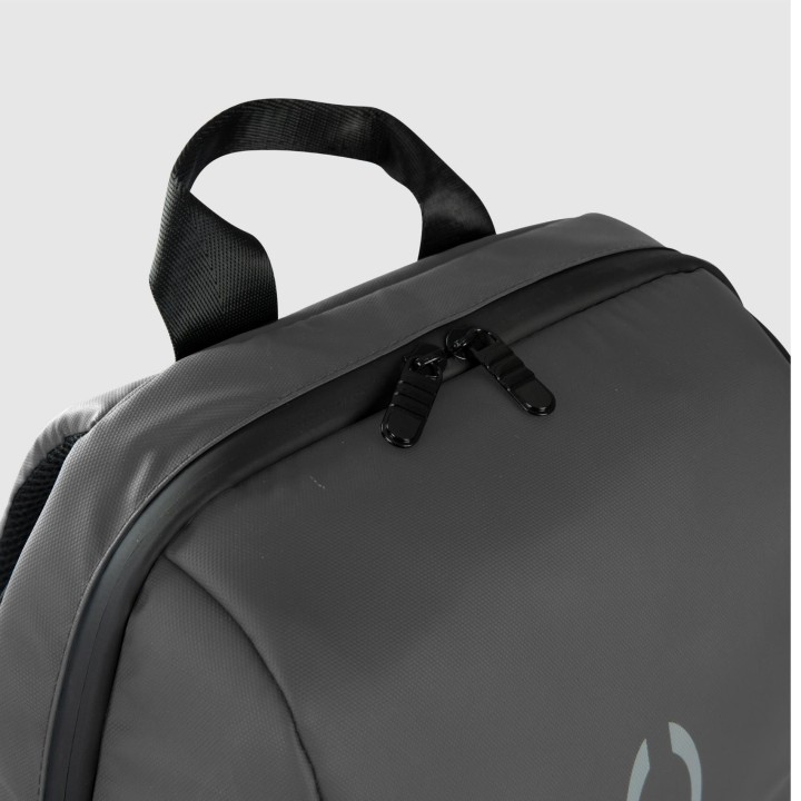 Mochila Fiat 500 15" Tela Negra/Gris (BACKPACK500GR)
