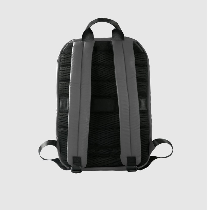 Mochila Fiat 500 15" Tela Negra/Gris (BACKPACK500GR)