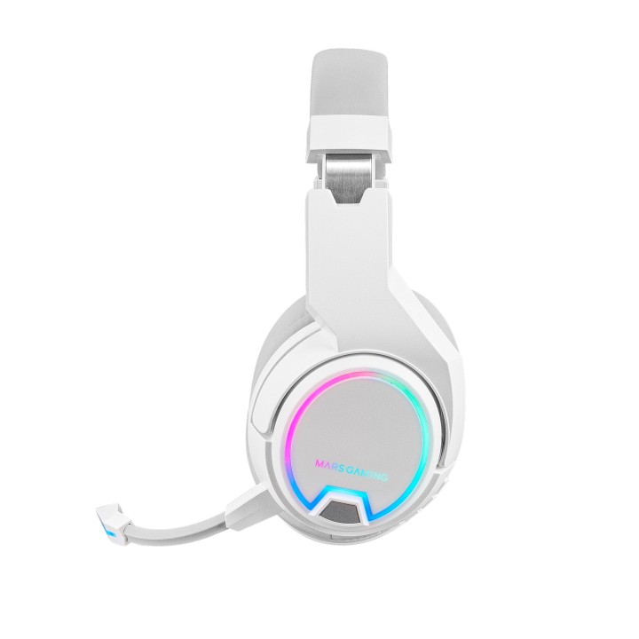 Auric+Micro Mars Gaming ARGB 3.5mm USB Blanco (MHW100W)