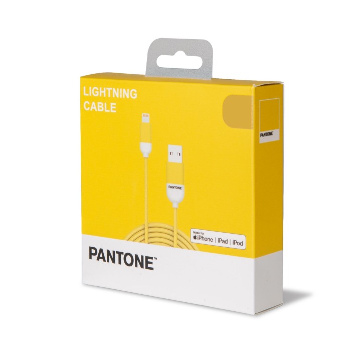Cable PANTONE USB-A/M a Lightning/M 1.5m (PT-LCS001-5Y)