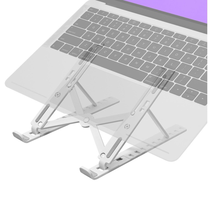 Soporte plegable CELLY Tablet/portatil(SWMAGICSTAND2WH)