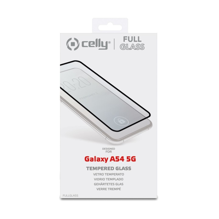 Protector CELLY 6.4" Samsung A54 5G (FULLGLASS1037BK)