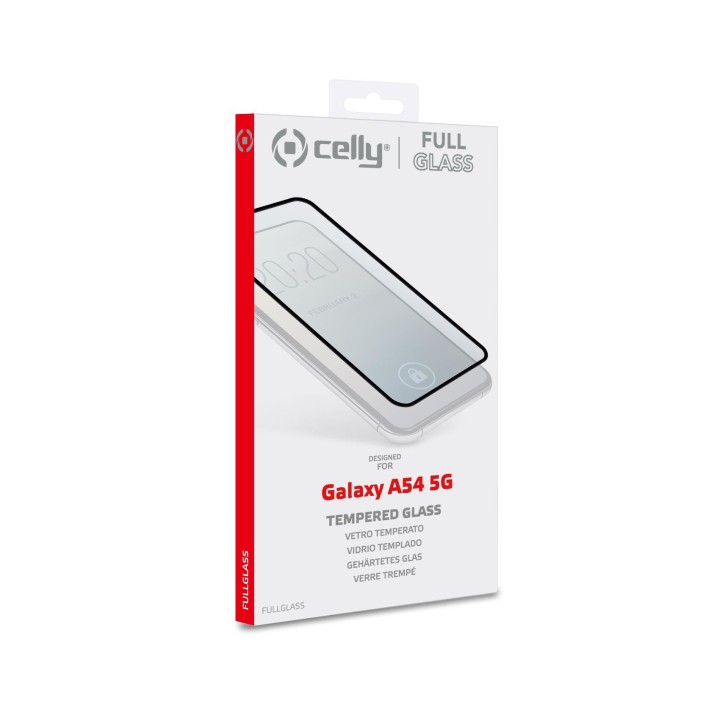 Protector CELLY 6.4" Samsung A54 5G (FULLGLASS1037BK)