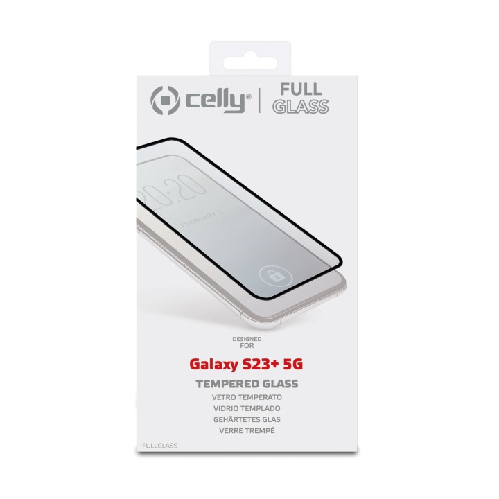 Protector CELLY Samsung S23 Plus 5G (FULLGLASS1034BK)