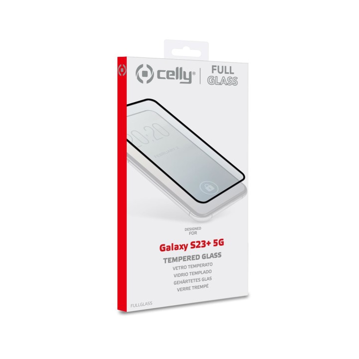 Protector CELLY Samsung S23 Plus 5G (FULLGLASS1034BK)