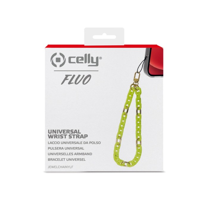 Pulsera de Sujeción CELLY Amarillo (JEWELCHAINYLF)