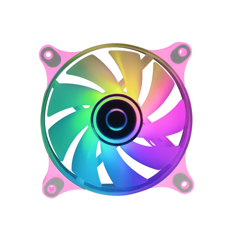 Ventilador Mars Gaming 120mm ARGB Rosa (MF3DP)