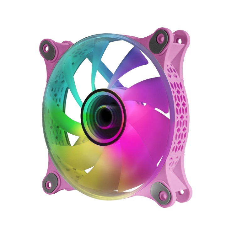 Ventilador Mars Gaming 120mm ARGB Rosa (MF3DP)